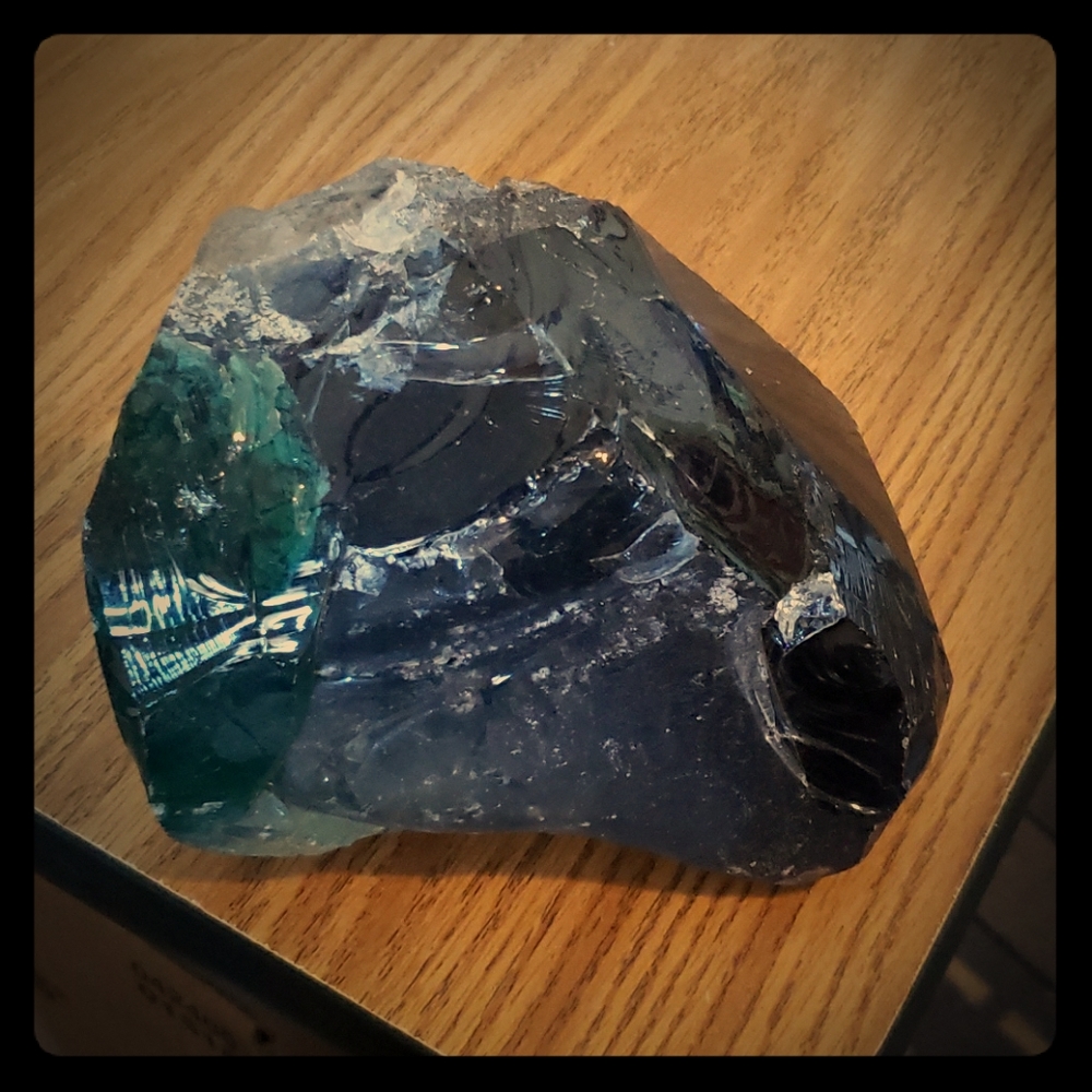 Blue crystal